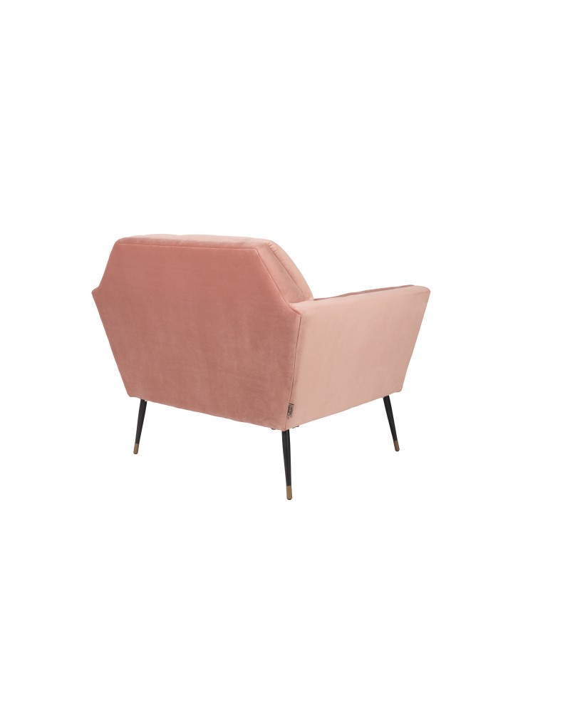 DU - LOUNGE CHAIR KATE PINK CLAY