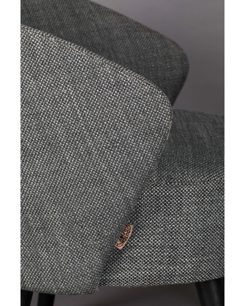 DU - LOUNGE CHAIR WALDO ANTHRACITE