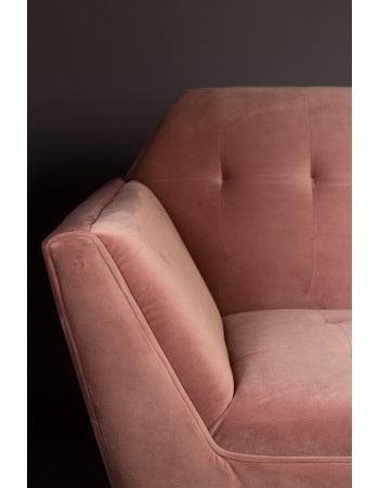 DU - LOUNGE CHAIR KATE PINK CLAY