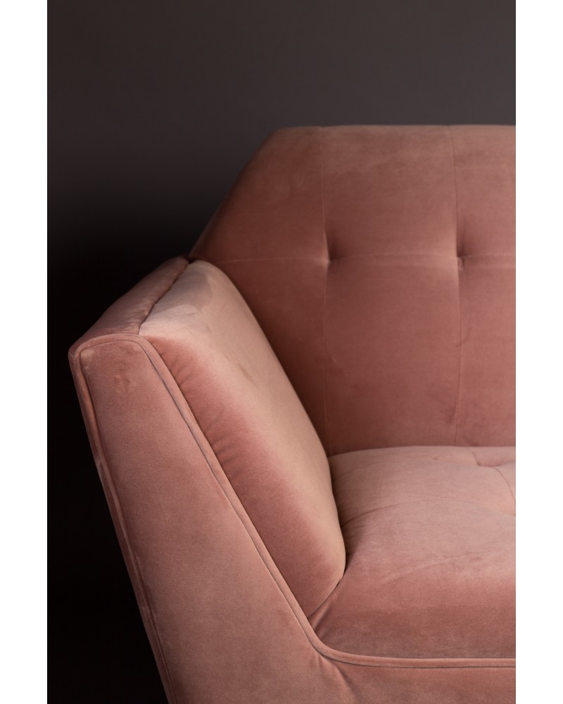 DU - LOUNGE CHAIR KATE PINK CLAY