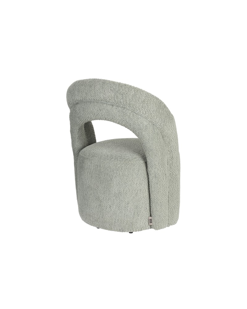DU - LOUNGE CHAIR SEINA SWIVEL GREEN