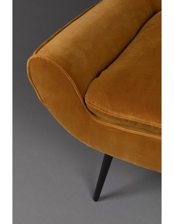 DU - LOUNGE CHAIR GLODIS WHISKEY