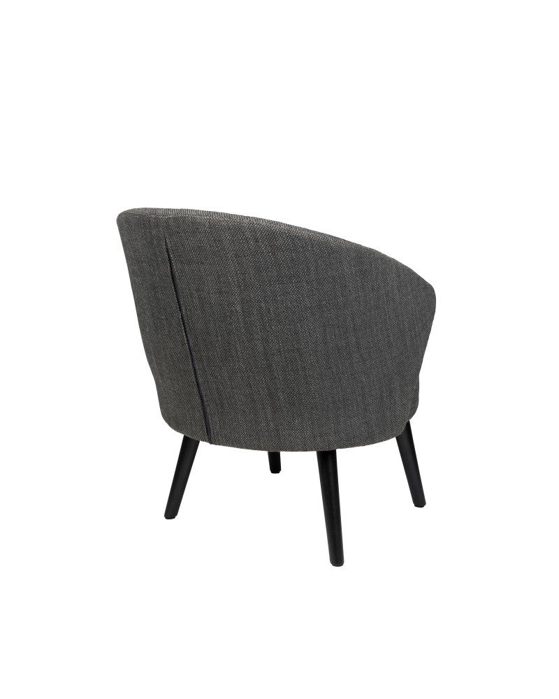 DU - LOUNGE CHAIR WALDO ANTHRACITE