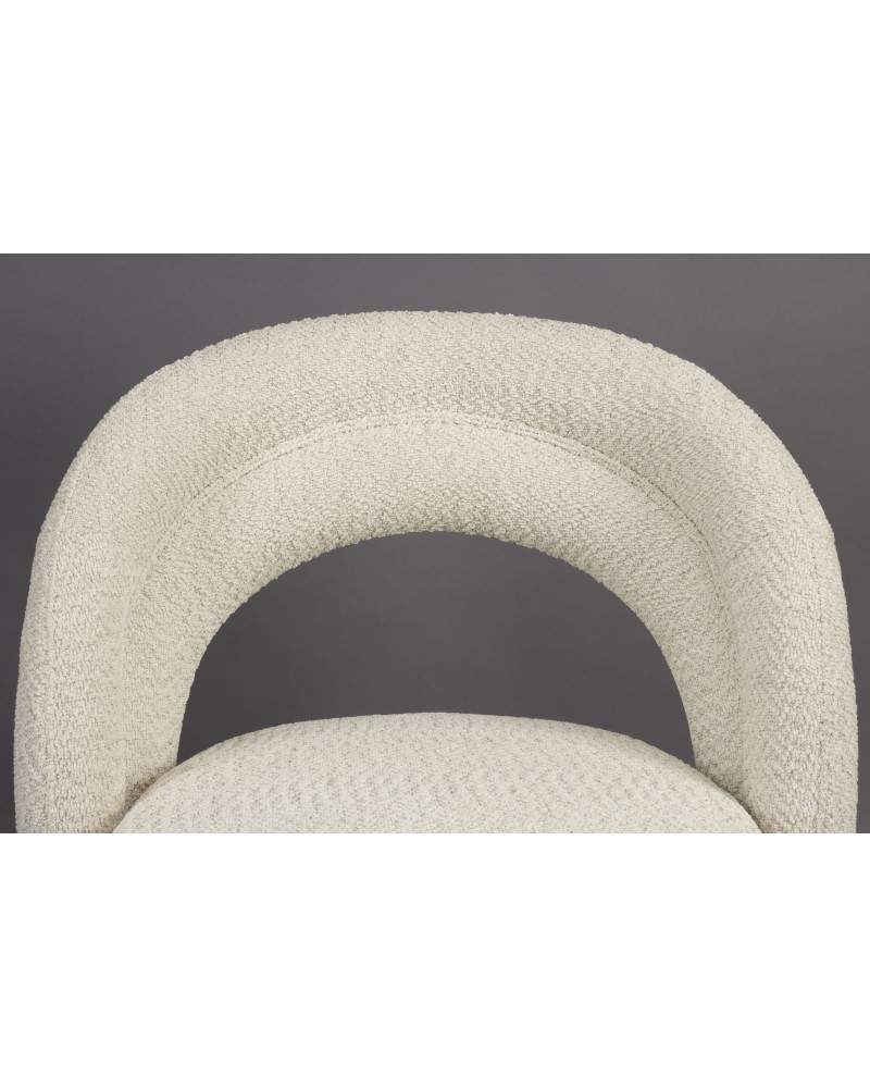 DU - LOUNGE CHAIR SEINA SWIVEL BEIGE