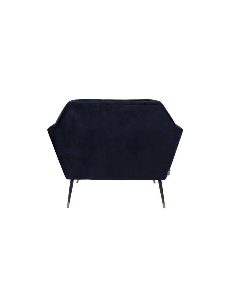 DU - LOUNGE CHAIR KATE DEEP BLUE