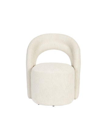 DU - LOUNGE CHAIR SEINA SWIVEL BEIGE