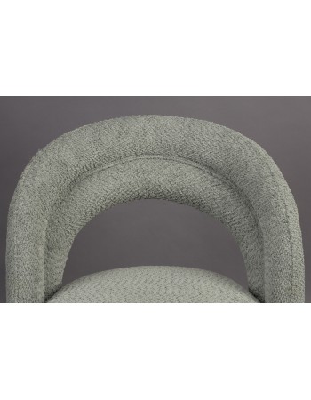 DU - LOUNGE CHAIR SEINA SWIVEL GREEN
