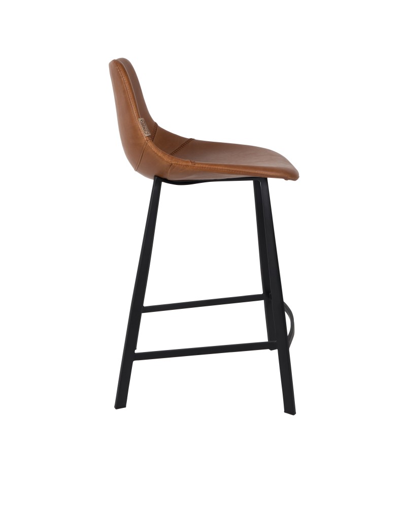 FRANKY Counter Stool | Brown