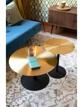 Coffee Table Snow Brushed Brass