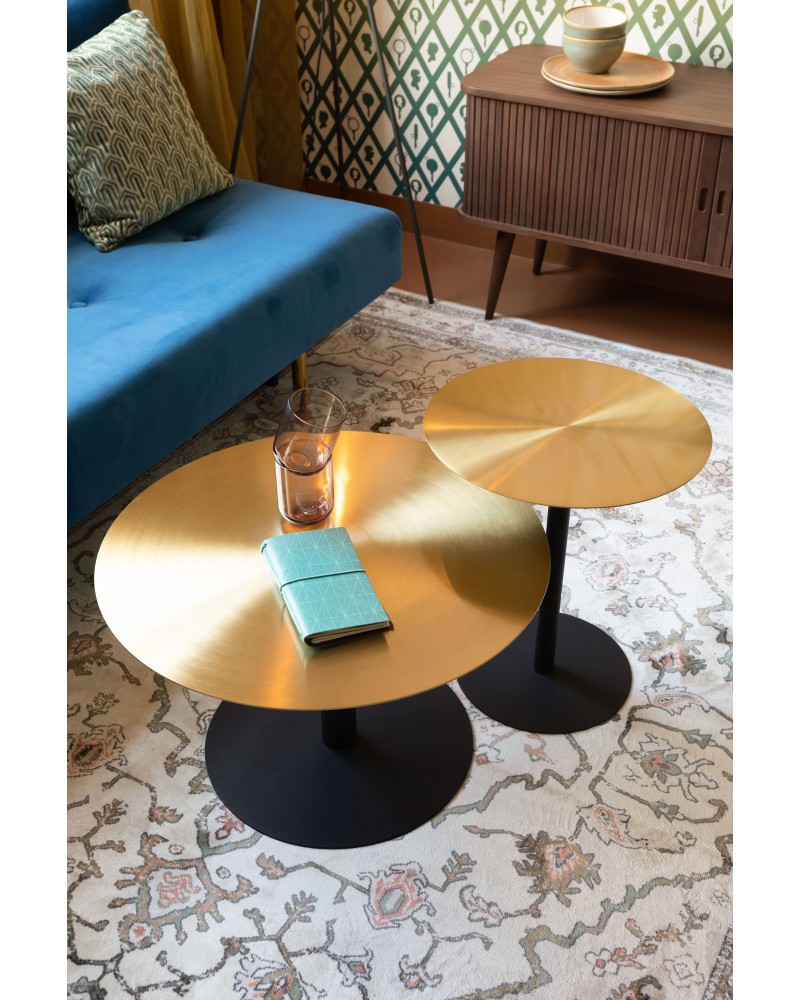Coffee Table Snow Brushed Brass