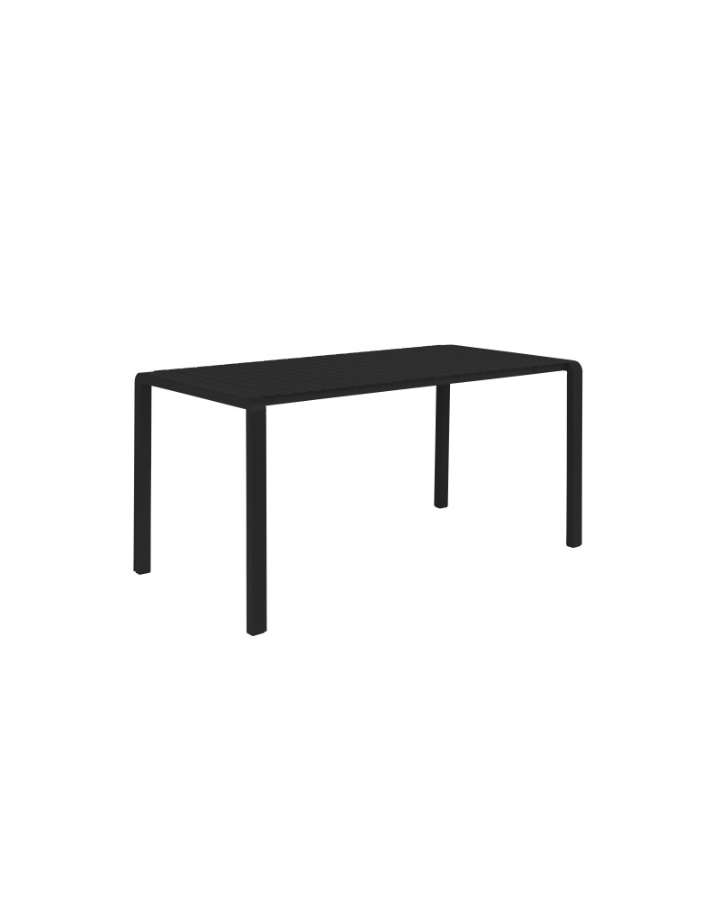 Garden Table Vondel 168.5x87 Black