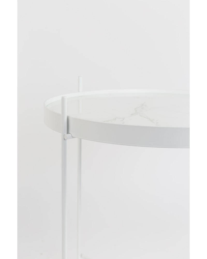Side Table Cupid Marble White