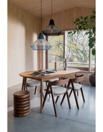 Table Twist Oval Walnut