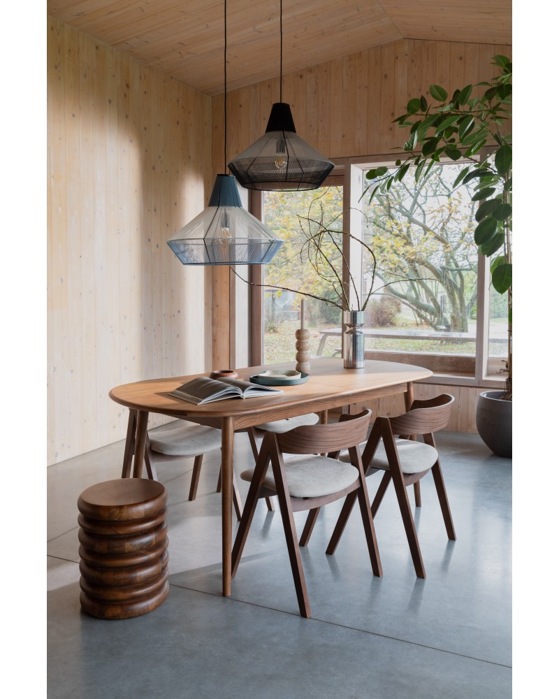 Table Twist Oval Walnut