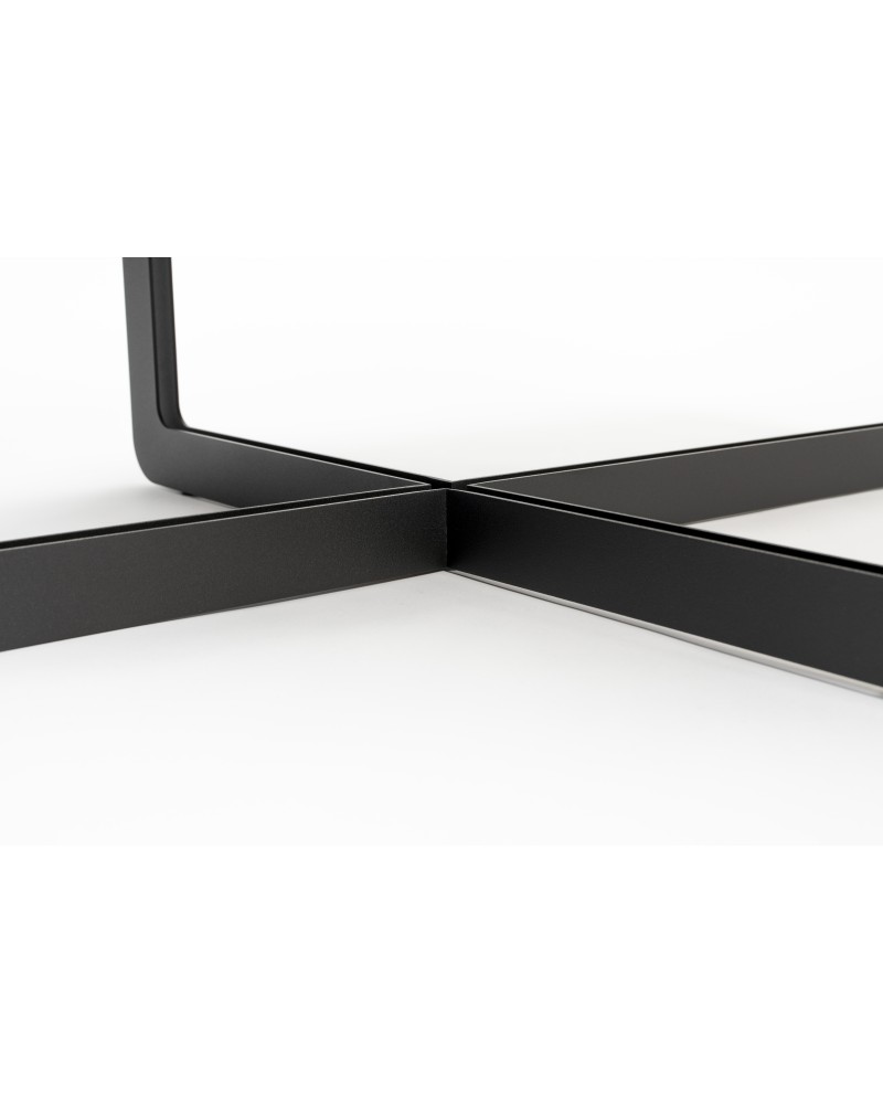 Coffee Table Centre Oval Black