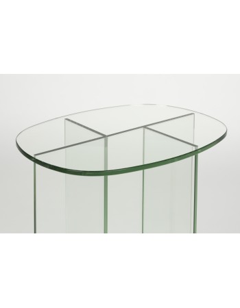 Side Table Linea Transparant