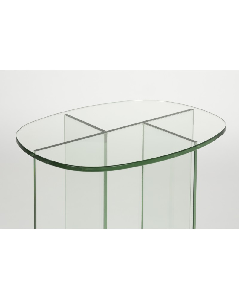 Side Table Linea Transparant