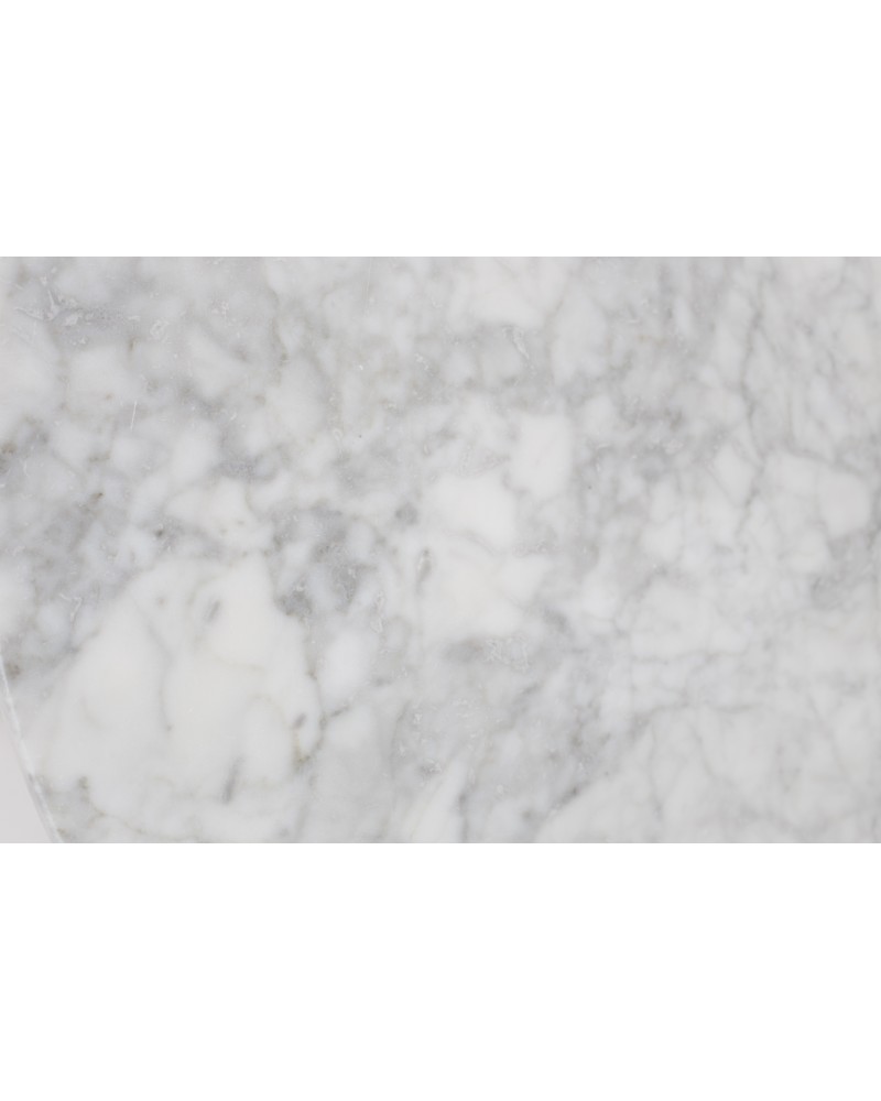 Side Table White Stone L