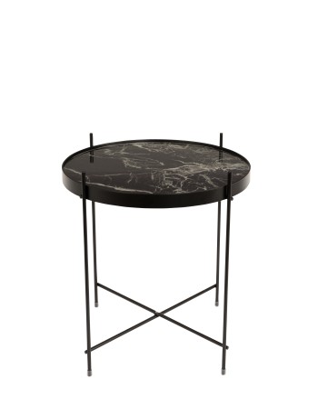 Side Table Cupid Marble Black