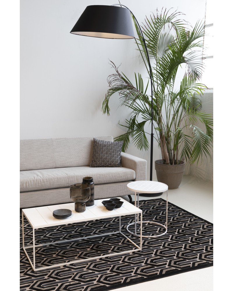 Side Table Glazed White