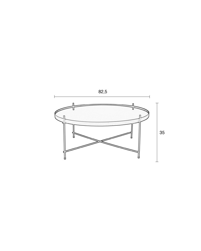 Side Table Cupid Xxl Copper