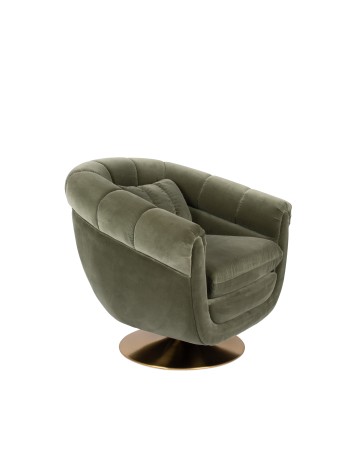 DU - LOUNGE CHAIR MEMBER OLIVE
