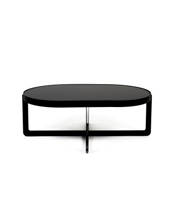 Coffee Table Centre Oval Black