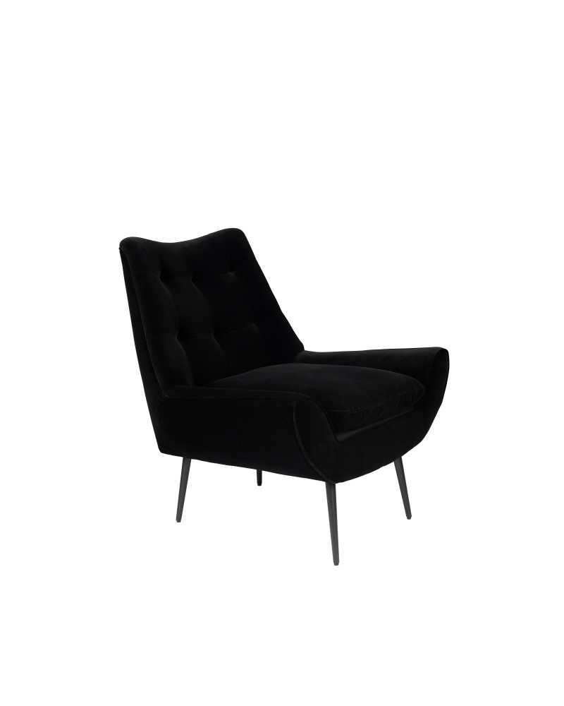 DU - LOUNGE CHAIR GLODIS NERO