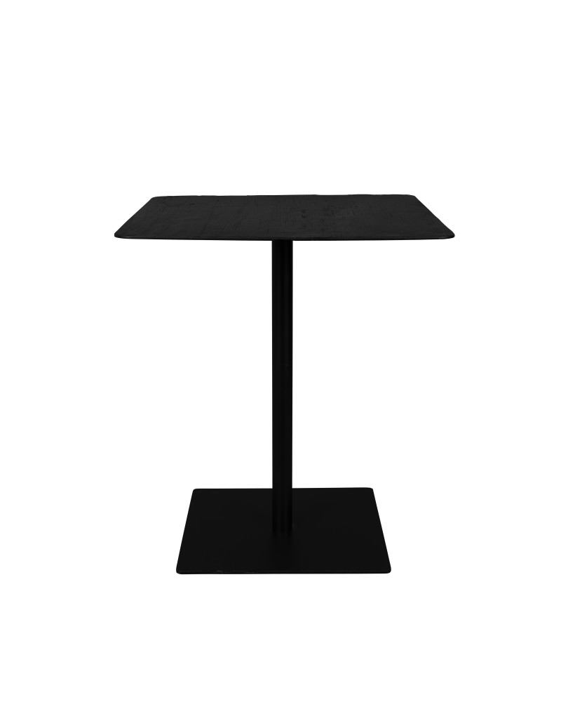 DU - COUNTER TABLE BRAZA SQUARE BLACK