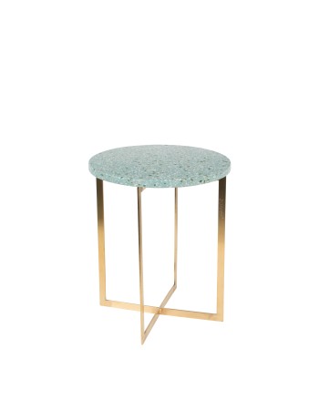 Side Table Luigi Round Green