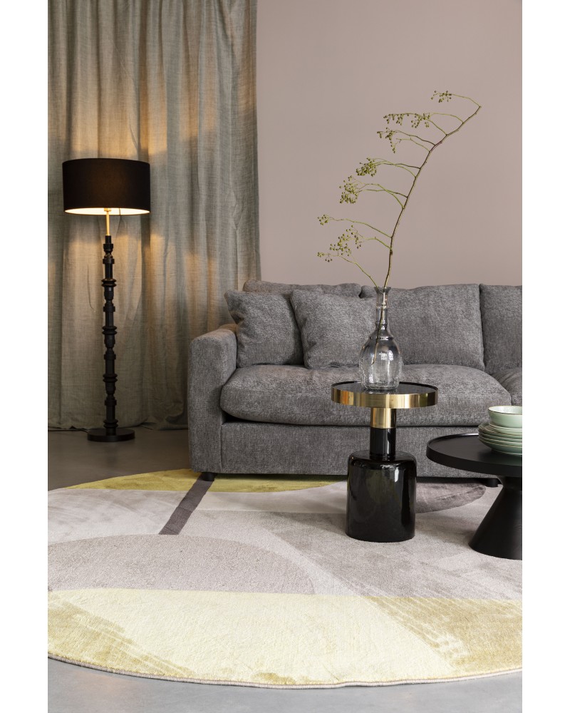 Side Table Glam Black
