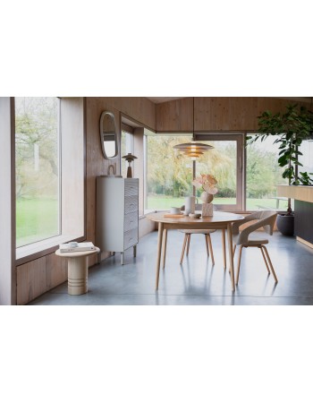Table Twist Round Oak