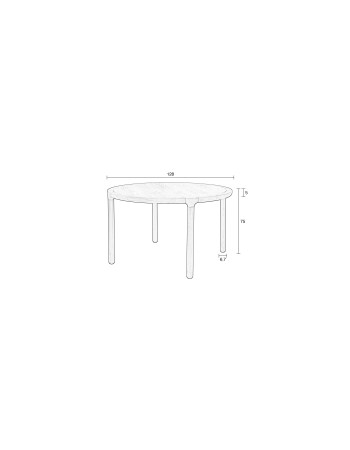 Table Storm '128 Natural