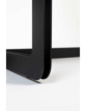 Coffee Table Centre Oval Black