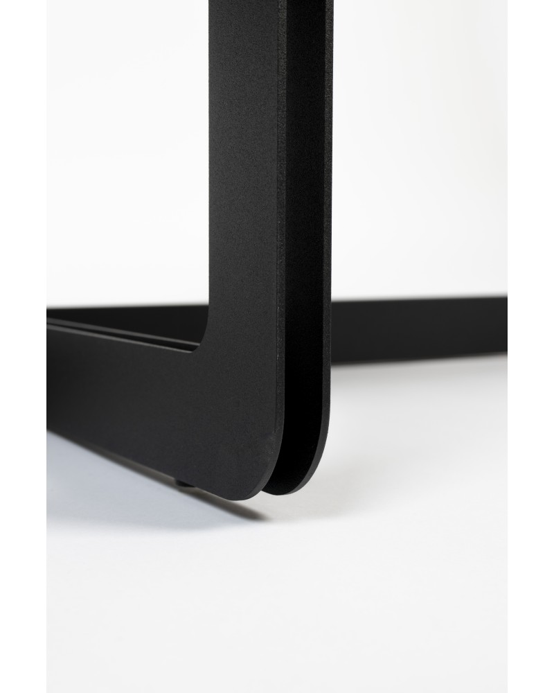 Coffee Table Centre Oval Black
