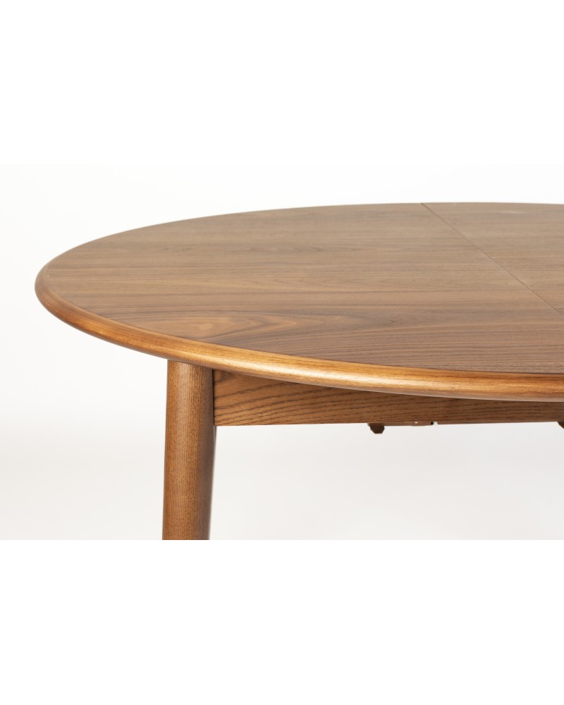 Table Twist Round Walnut