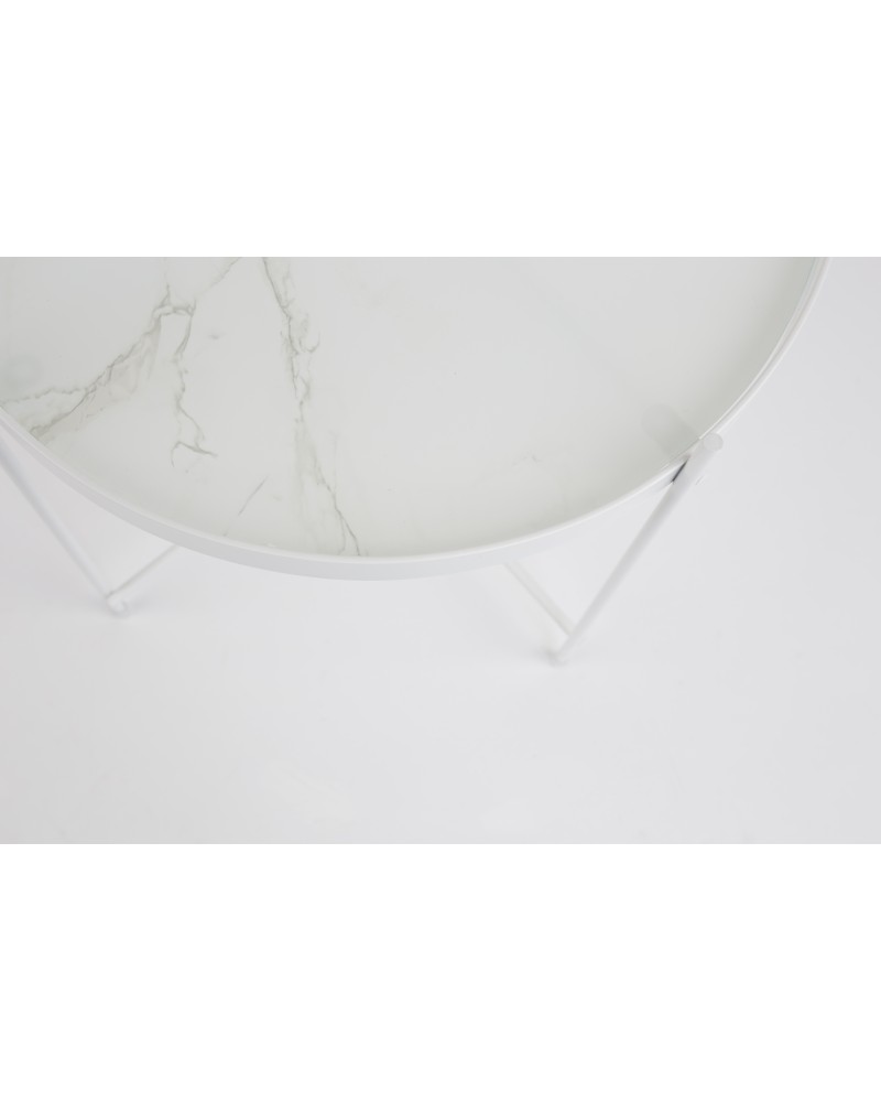 Side Table Cupid Marble White