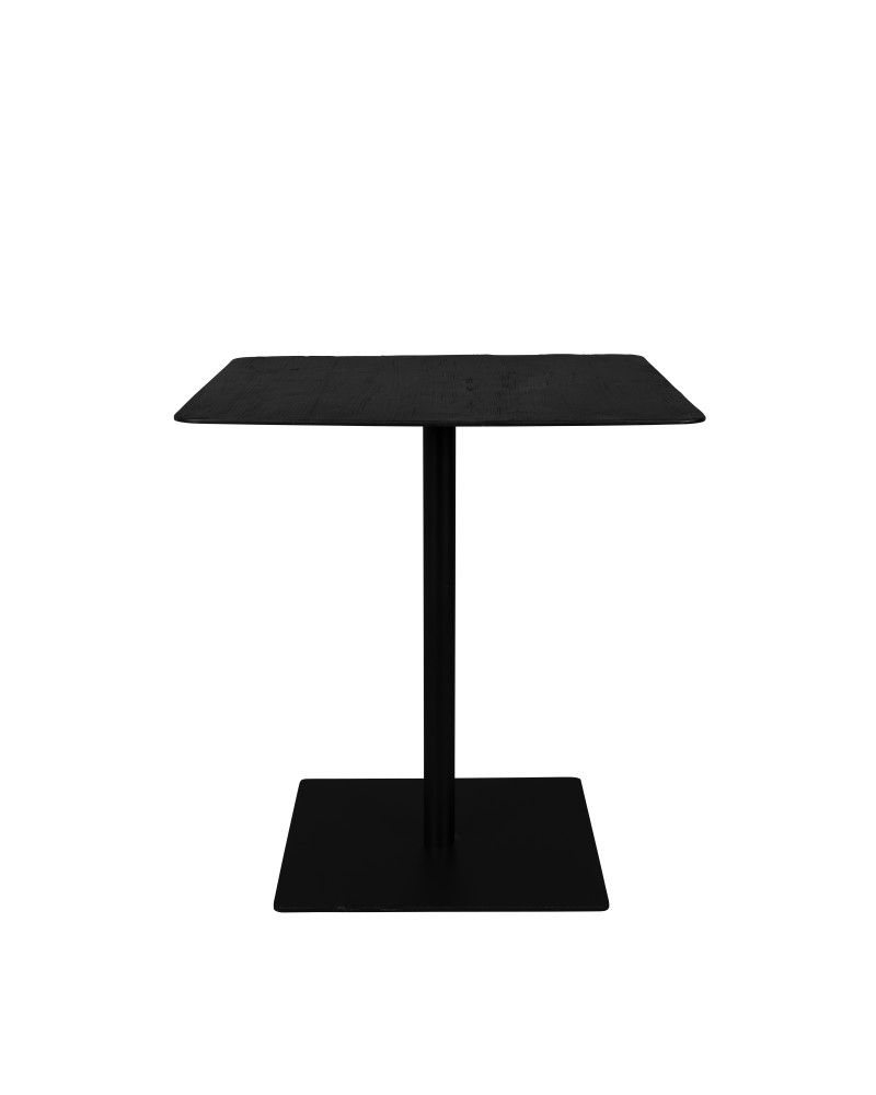 BRAZA Bistro Table Square | Black