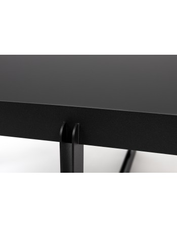 Coffee Table Centre Oval Black