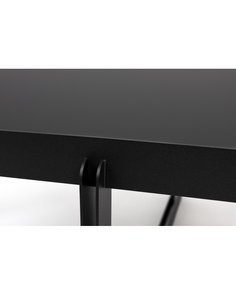 Coffee Table Centre Oval Black