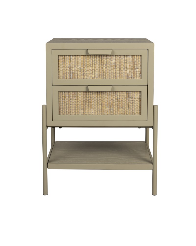 DU - SIDE TABLE BEDSTAND YASU BEIGE