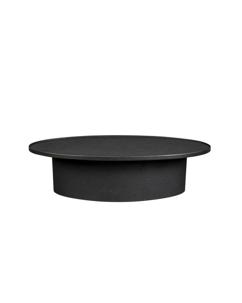 WINSTON Oval Coffee Table | Black