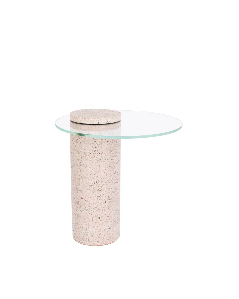 Side Table Rosalina Terrazzo Pink