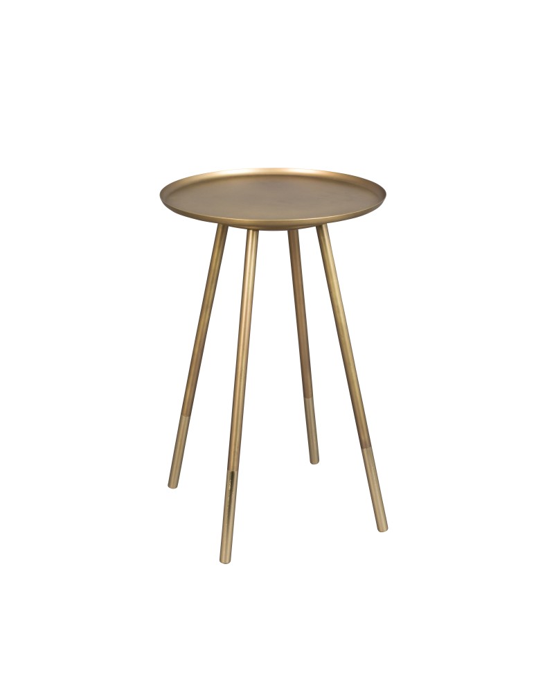 ELIOT Side Table | Brass Antique