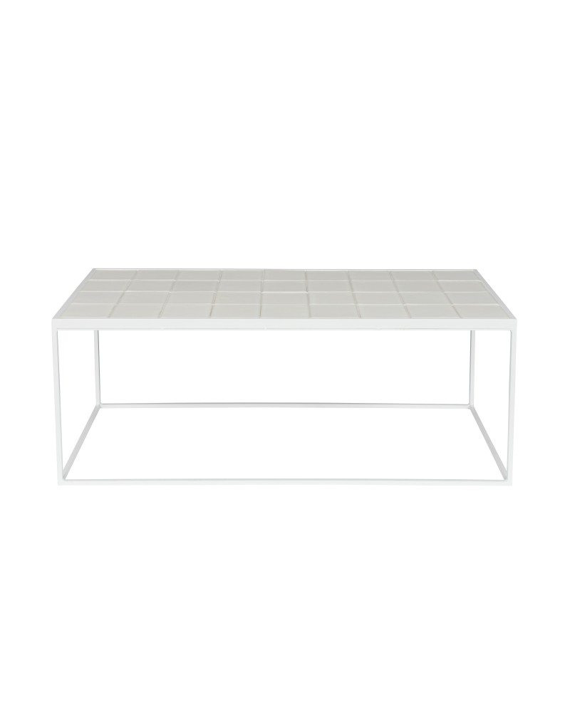 Coffee Table Glazed White