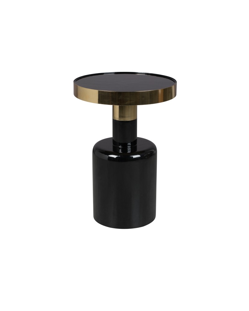Side Table Glam Black