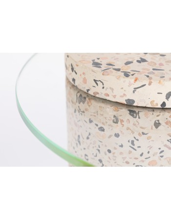 Side Table Rosalina Terrazzo White