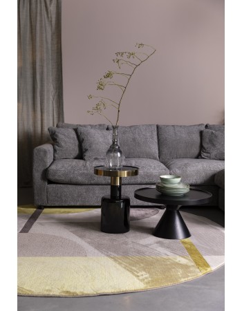 Side Table Glam Black