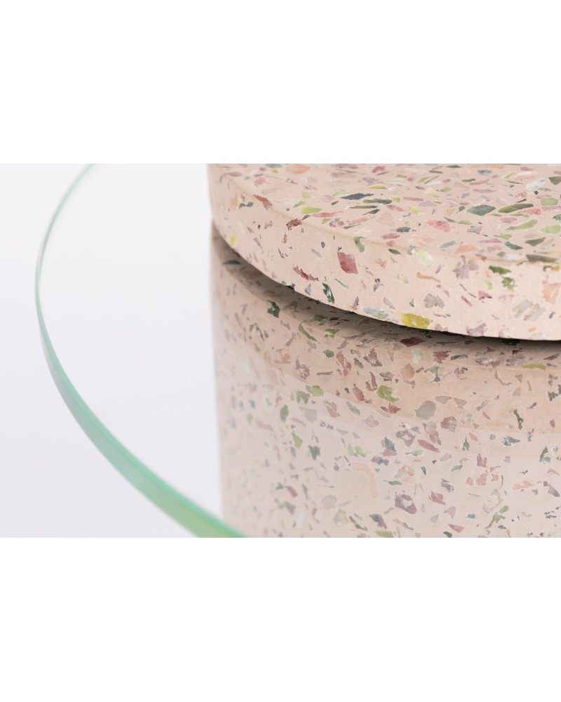 Side Table Rosalina Terrazzo Pink