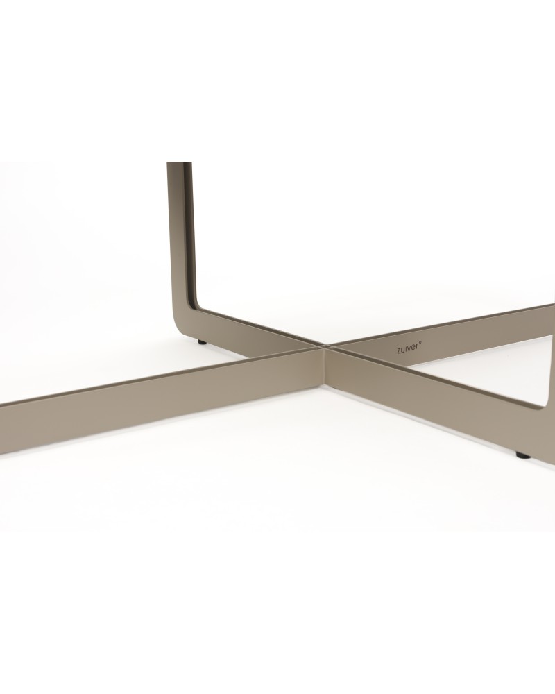 Coffee Table Centre Oval Beige